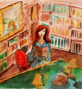 The library – The Children's Book Illustrator
