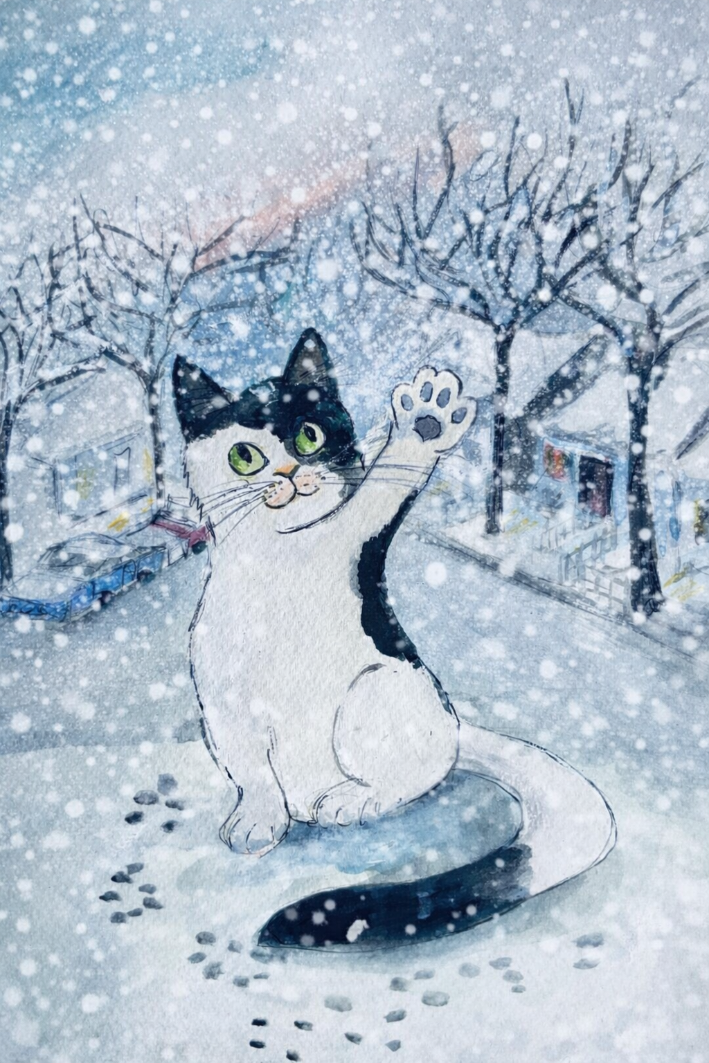 Children's book illustration by Ros Webb